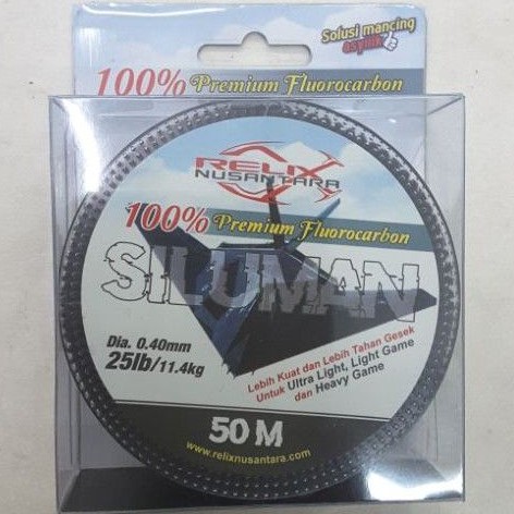 SHOCKLEADER RELIX NUSANTARA SILUMAN (100% PREMIUM FLUORO CARBON)