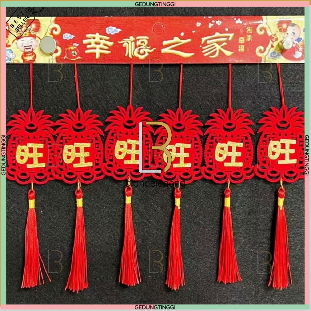 Gantungan Hiasan Tassel Tasel Pintu Gantung Dekorasi Pohon Sakura Meihwa Mehwa Meihua Shio Kelinci Lampion Yenpao Yuanbao Kipas Fuk Fu Kotak Pita Parcel Parsel Hampers Souvenir Suvenir Bludru Dinding Tahun Baru Chinese New Year Imlek Sincia Cny 2023 Murah