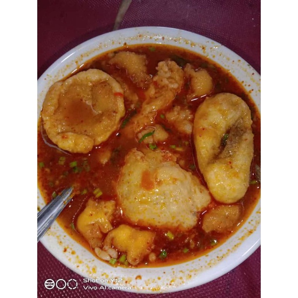 

Bakso daging cincang mercon