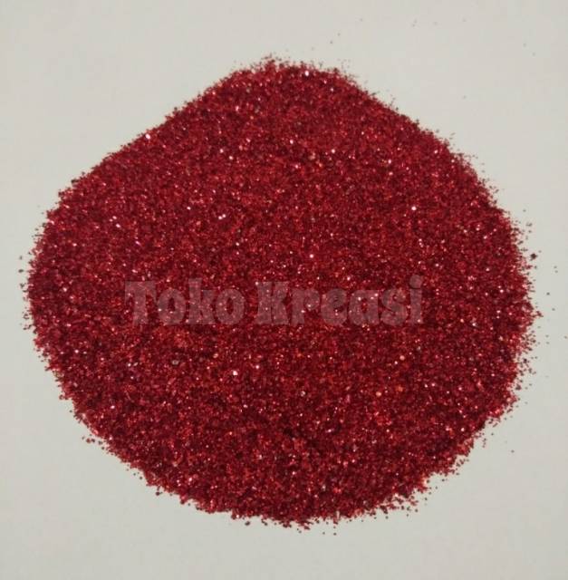 Glitter bubuk (per ons / 100gram)