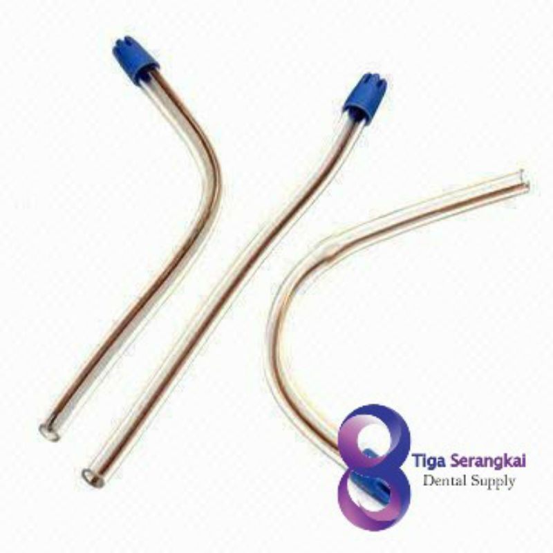 Jual Dental Suction Tip / Saliva Ejector isi 100pcs