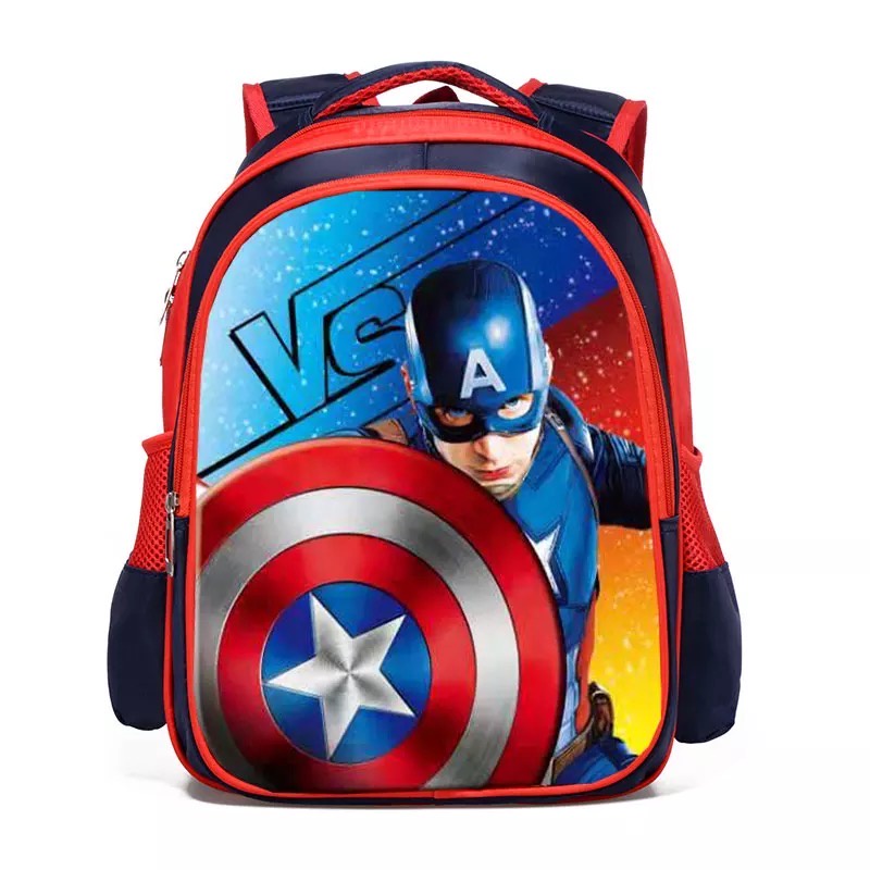 HOT SALE 10.10 - TAS SEKOLAH TK-SD ANAK LAKI-LAKI TAS RANSEL MARVEL AVENGERS ANIMA SUPERHERO | RANSEL PUNGGUNG ANAK SEKOLAH | RANSEL IRONMAN/CAPTAIN AMERICA - RANSEL REMAJA/PRIA/ANAK-ANAK