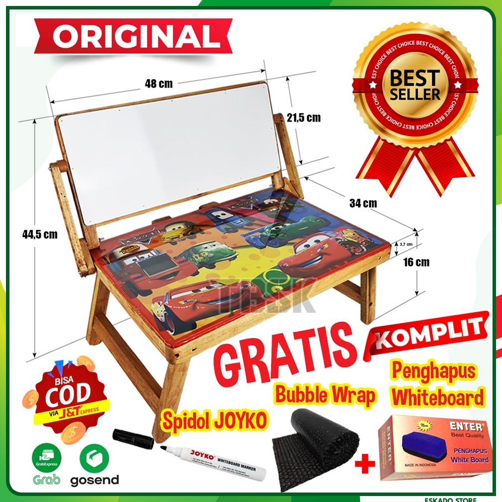 

[Komplit] Meja Belajar Lipat Whiteboard + Spidol Dan Penghapus