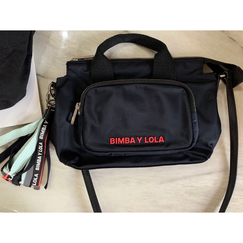 Preloved Bimba y lola navy 100 % original