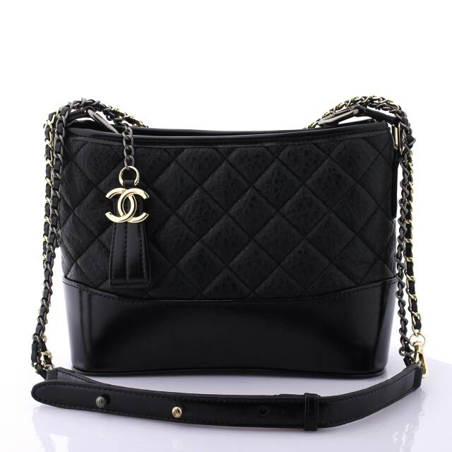 Tas Chanel Gabrielle Hobo Bag Aged Calfskin 