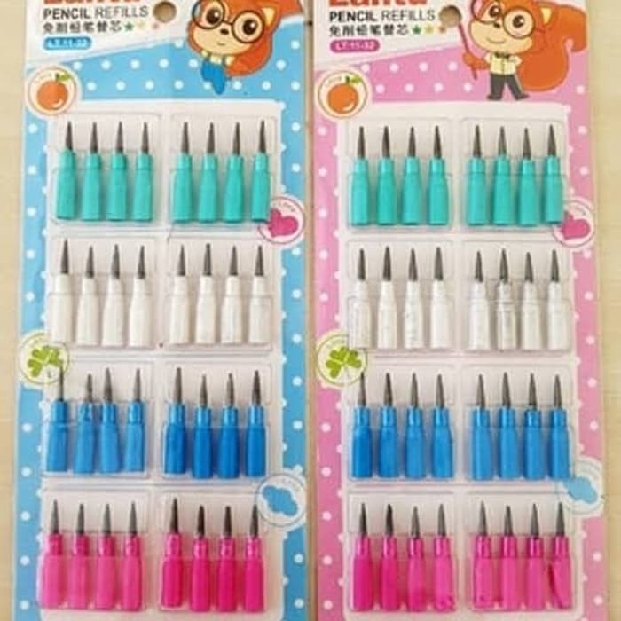 

REFILL ISI ULANG PENSIL SAMBUNG TUSUK BENSIA