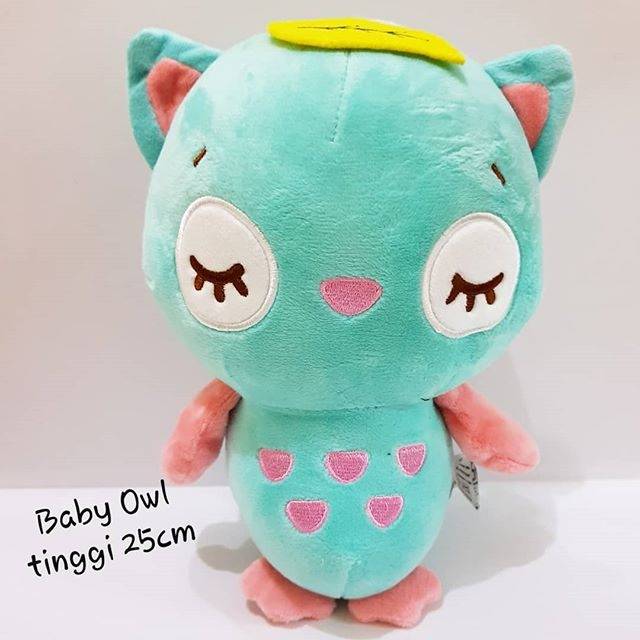 Boneka cute pastel baby owl