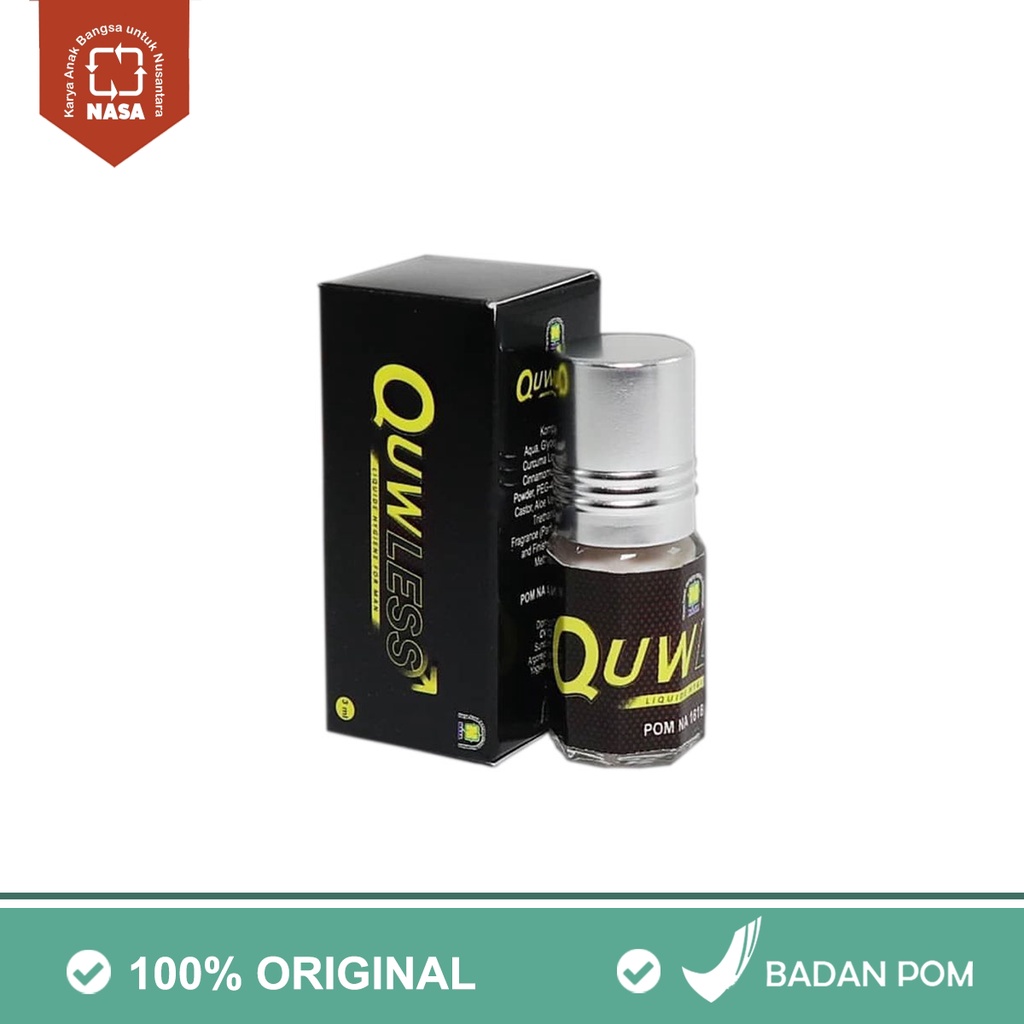 QUWLESS NASA - QULES - QUWLES NASA ORIGINAL - OBAT OLES PRIA TAHAN LAMA - OBAT KUAT PRIA