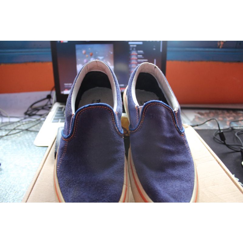 Thanksinsomnia x QueenBeer | Slip on | Blue