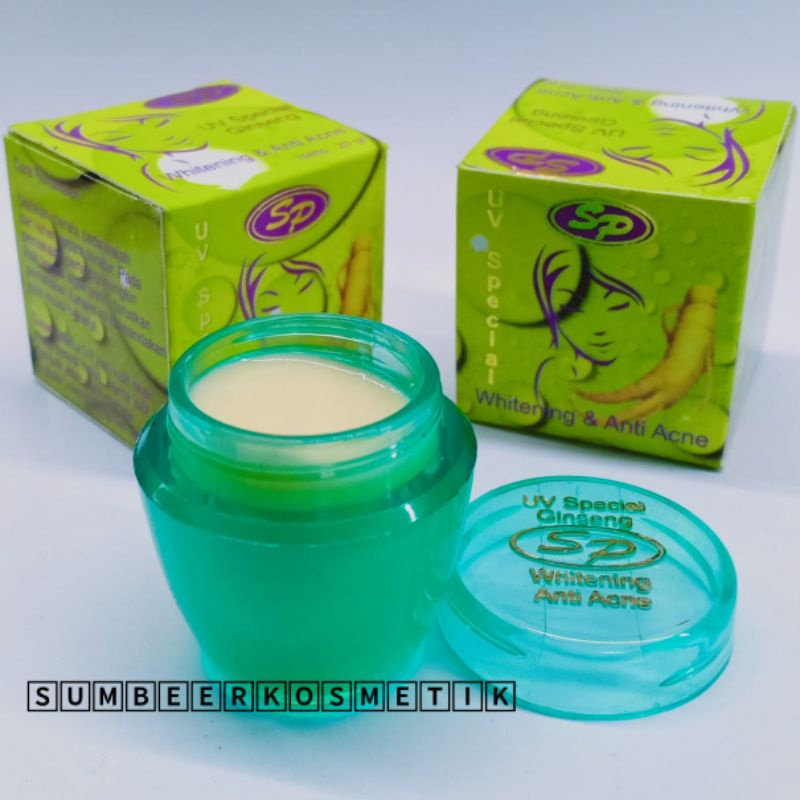 Cream Sp Gingseng Whitening &amp; Anti Acne ORIGINAL [ ecer ]