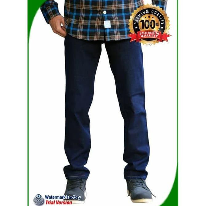 Baru Celana Jeans Pria Levis Reguler Standar Biru Dongker/ Blueblack Superdealshopjkt
