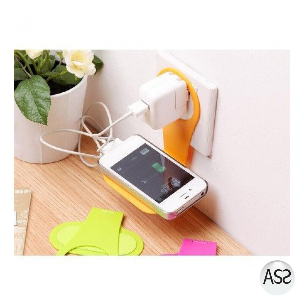 ASS Shop - Smartphone Wall Adapter Charger Stand Bracket Holder - HYPH012