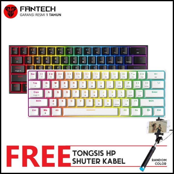Fantech Maxfit61 Mk857 60% Keyboard Gaming Mechanical