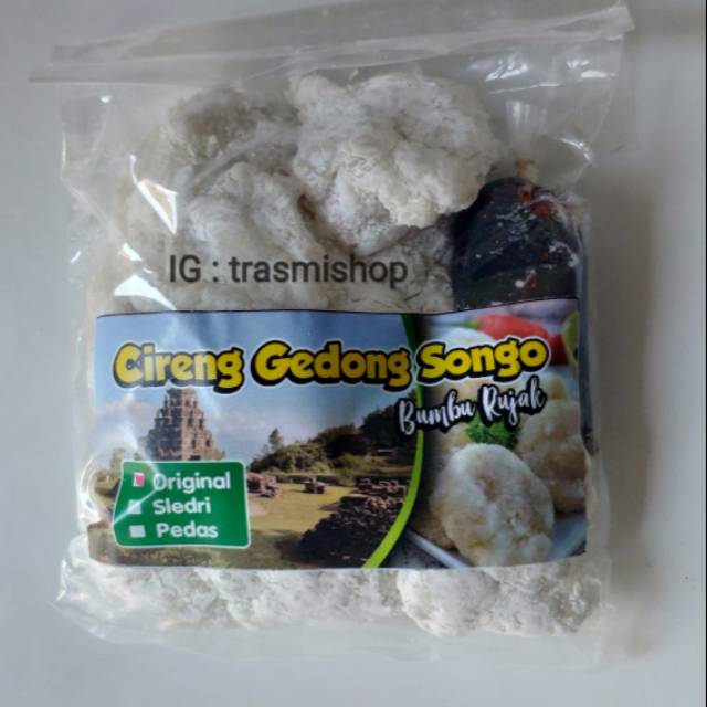Cireng bumbu rujak Gedong Songo