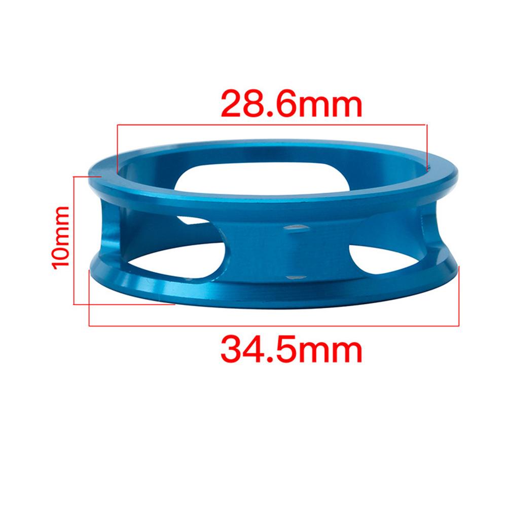 Agustina Headset Sepeda Spacer Sepeda Jalan 4pcs Headset Sepeda Ring 1-1/8 ''Aluminium Alloy Aksesoris Bersepeda Gasket