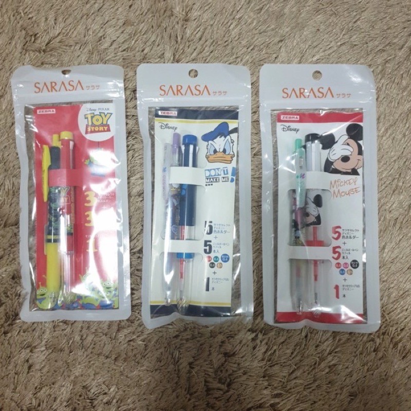 

Sarasa Karakter Pen Pulpen Disney Mickey Donald Toy Story