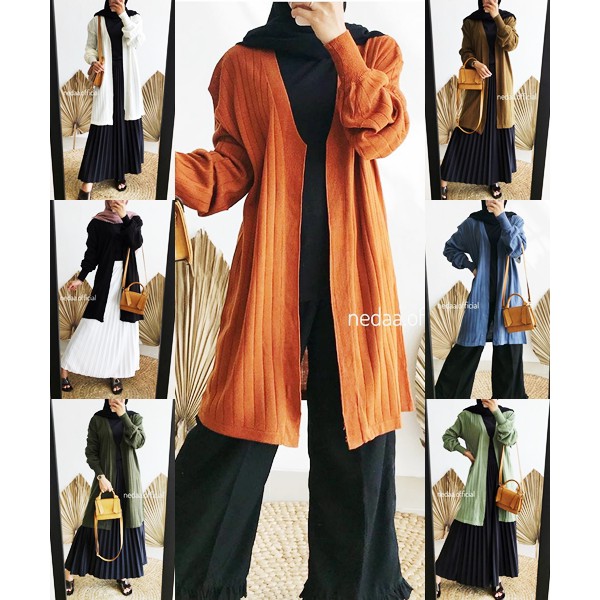 PROMO- Cardigan Rajut Oversize / Cardigan Rajut Wanita Bubble / Kardigan / Cardigan Outer