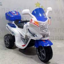 Motor Aki Anak Polisi PMB M02 Mainan Anak/ Motor Aki Lampu Musik SNI Good Quality