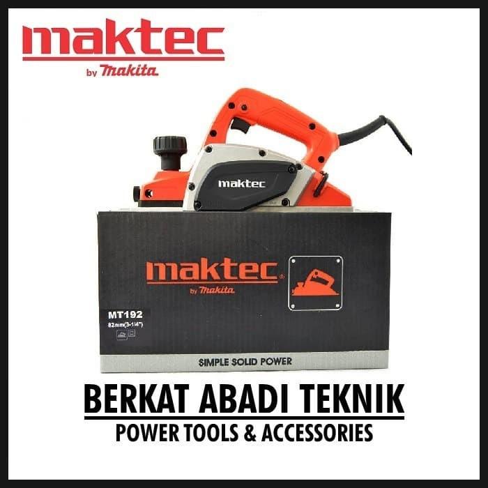 MAKTEC MT192 Planner Serut Kayu Planer Ketam Pasah Sugu MT 192 Mesin