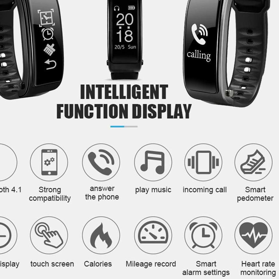 [DISCOUNT 7FY50] MOLAMOLA J181 Jam Tangan Bluetooth Smartwatch Band Earphone Multifungsi Murah Terba
