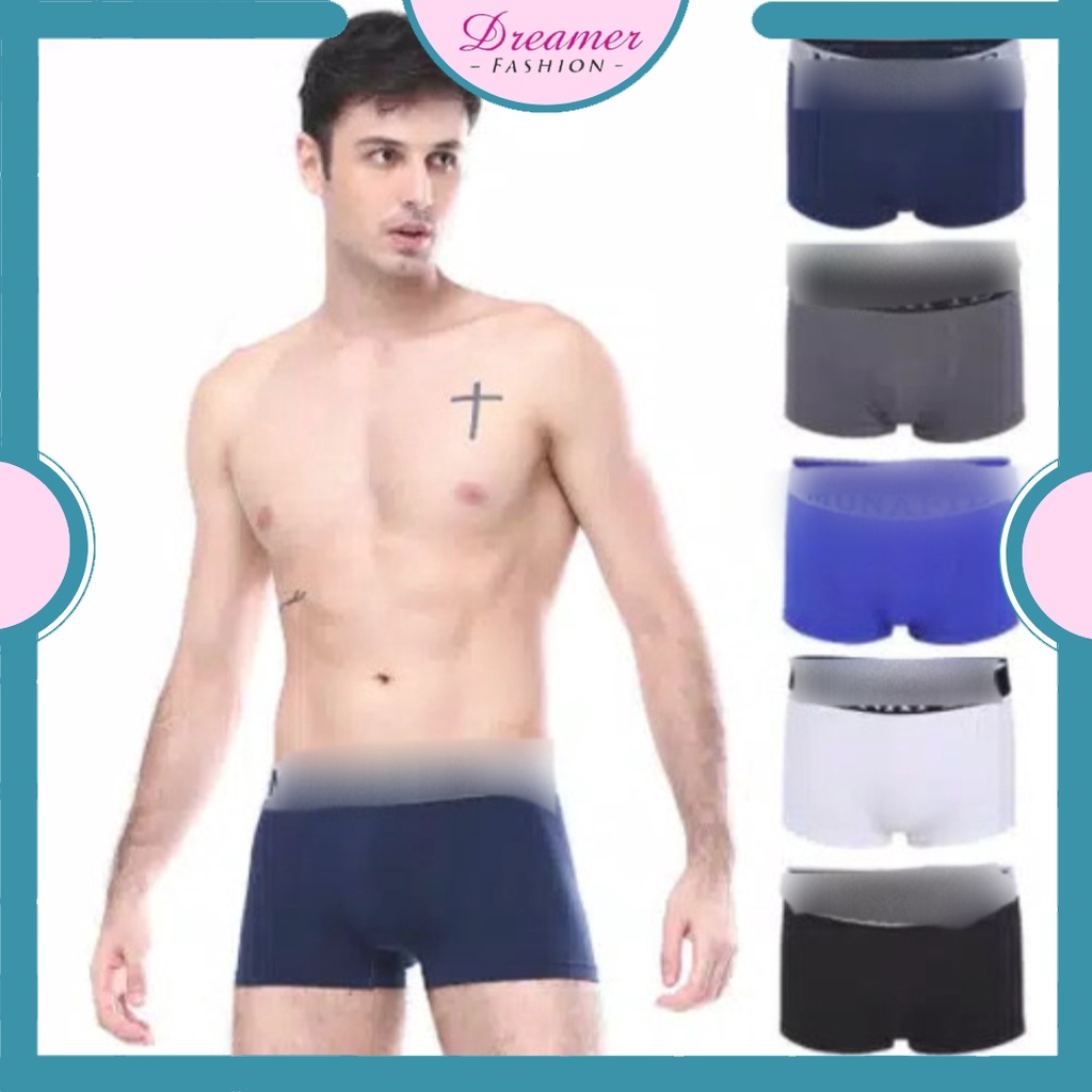 DF BX084 Celana Dalam Pria Boxer Underwear Man Kolor Pria Celana Dalam Pria