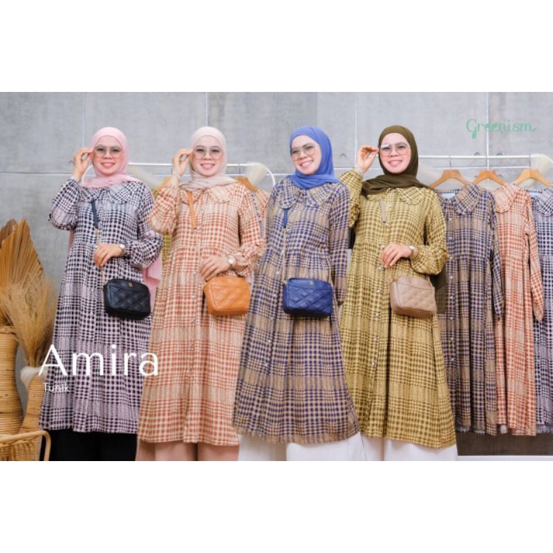 Amira Tunik By Greenism | Terlaris greenism