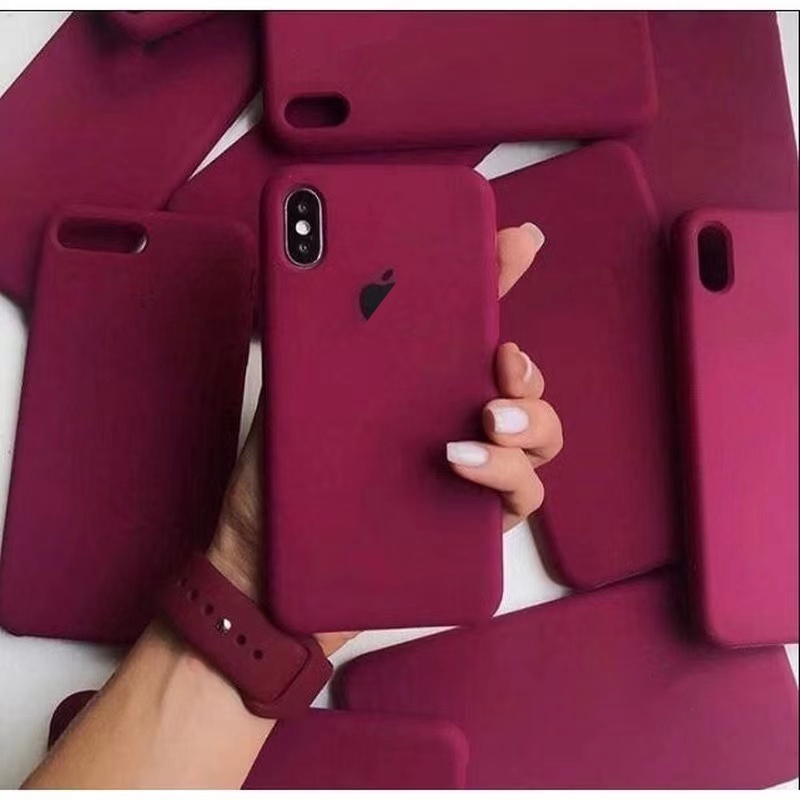 Casing Silikon Iphone 14 Pro Max 14 Plus 13 Pro Max 12 Pro Max 11 Pro Max 6 6s 7 8 Plus X Xr Xs Max I11 Pro Max Warna Violet