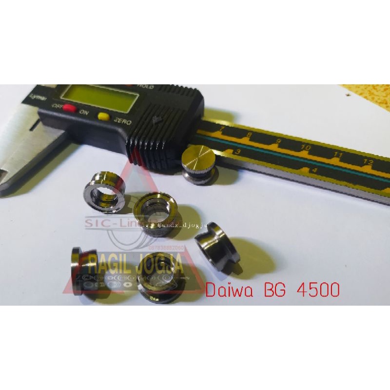 LINE ROLLER CUSTOM DAIWA BG 4000, 4500, BG 5000 BG 6500, magseald ,DAIWA BG AIRBAL 3000 BAHAN STENLI