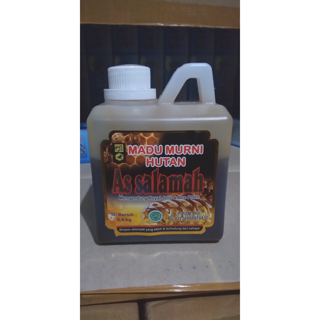 

As Salamah Madu Murni Hutan 500 gram / mengandung Royal Jelly dan Bee Polen / original