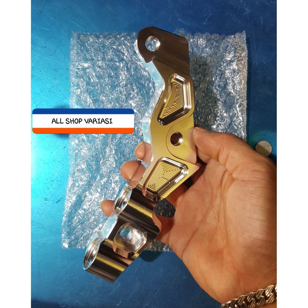 Breket kaliper monoblok Nissin brembo depan Nmax mki57670
