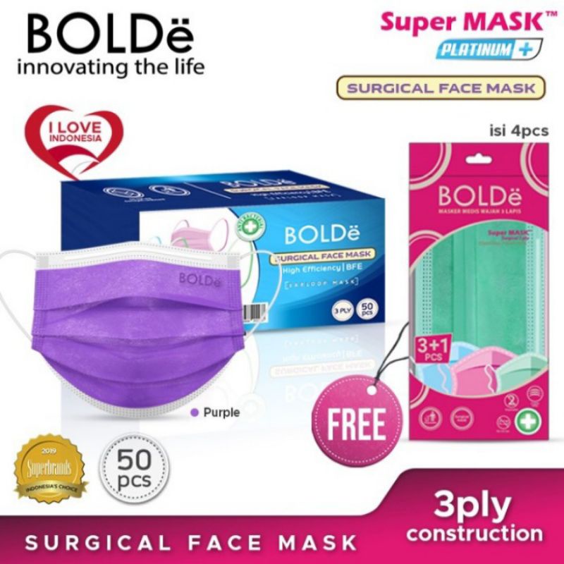 BOLDe Super Mask Platinum+