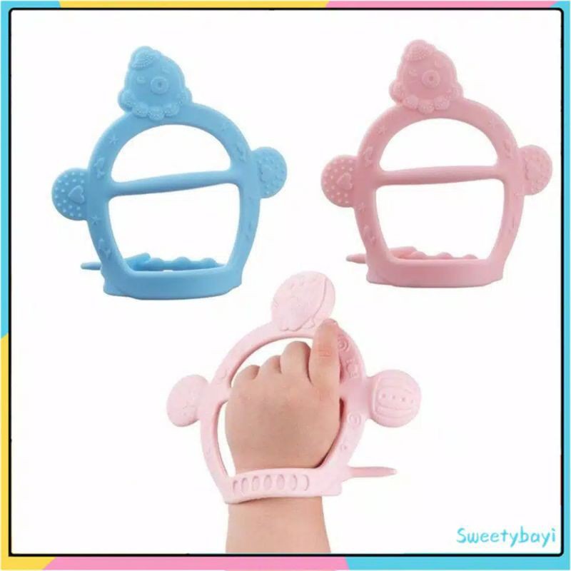 Gelang gigitan bayi / teether bayi / mainan gigitan bayi