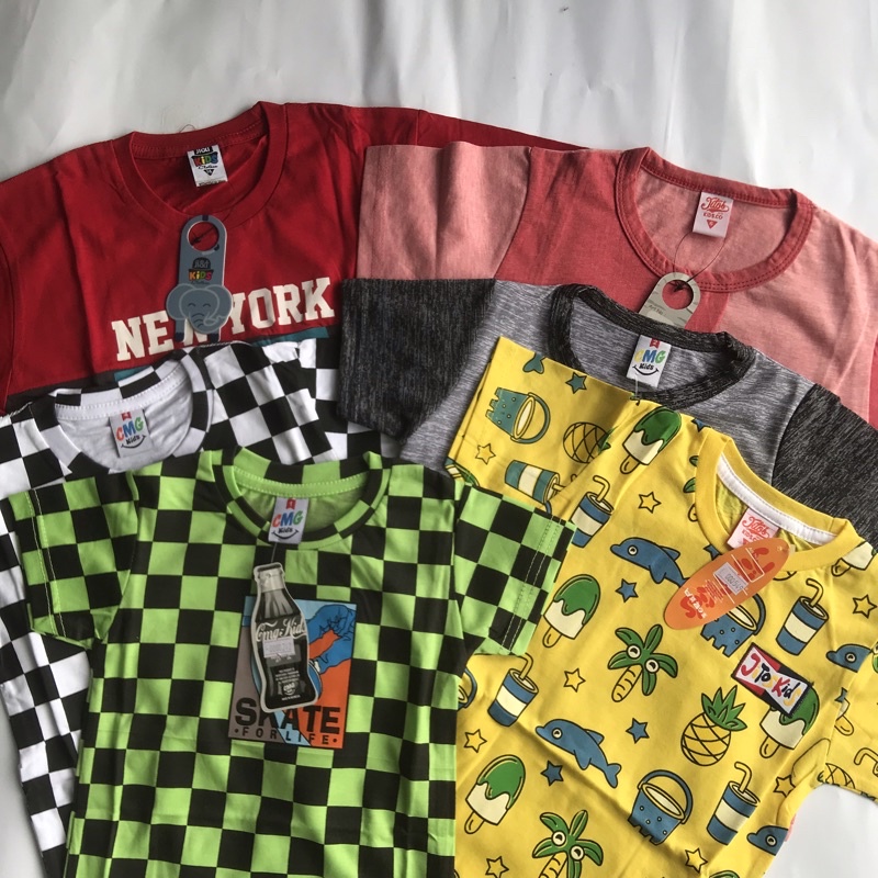 KAOS ANAK LAKI LAKI CMG KIDS JITOS KIDS 2-9 TAHUN