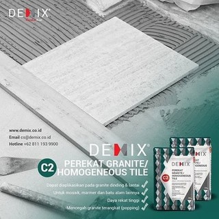 Jual Semen Perekat Granit Demix C Mortar Demix C Lem Granit Kg Shopee Indonesia