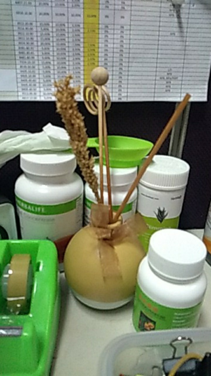 Succa Pewangi Pengharum Ruangan / Reed Diffuser Vase 100ml - Brown