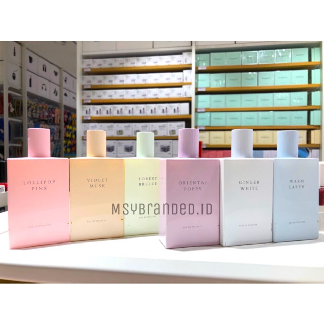 MINISO PARFUM EDT LOLLIPOP PINK COLOR OF LIFE 50ml