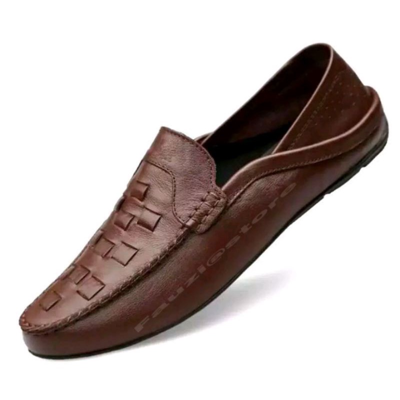 SEPATU KANTOR PRIA BIG SIZE KULIT ASLI/LOAFERS/CASUAL/LEATHER ,