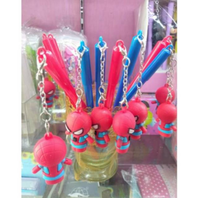 

Pen Gel Gantungan Karakter Spiderman