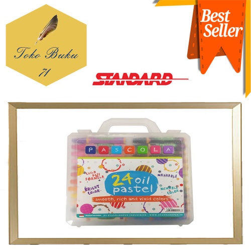 

CRAYON STANDARD / OIL PASTEL CRAYON PASCOLA 24 [24 WARNA]