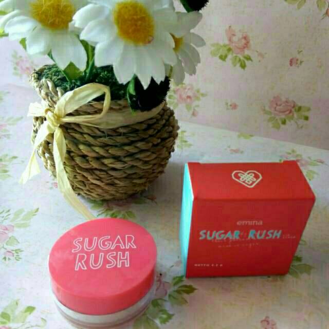 ☃Cutezz_Ching1☃Emina Sugar Rush Lip Scrub 4.2g - Scrub Bibir