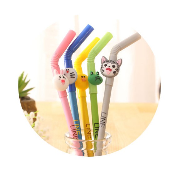 

Pen Karakter Kartun Pulpen Boneka Line Ballpoint Balpoint Alat Tulis