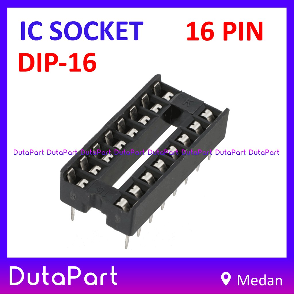 Socket IC 16 PIN 16PIN Adapter Soket DIP-16 DIP16 16P DIP 16 P