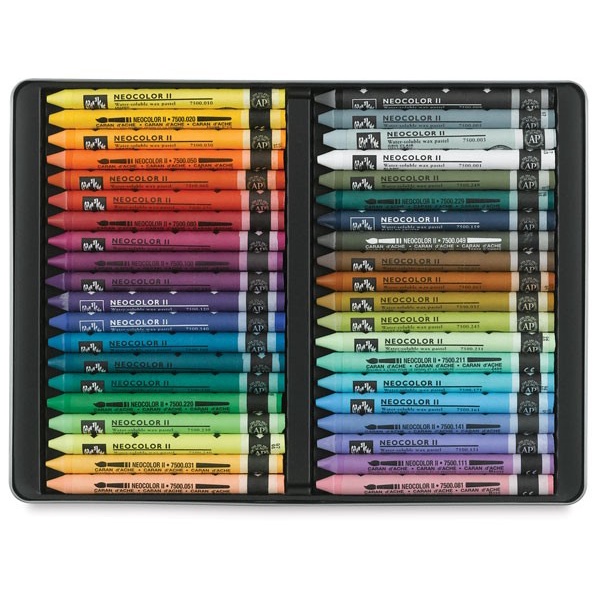 

ATK56 Neo2-40 Caran d'ache Neo Colour 2 metal box 40 Carandache waxoil