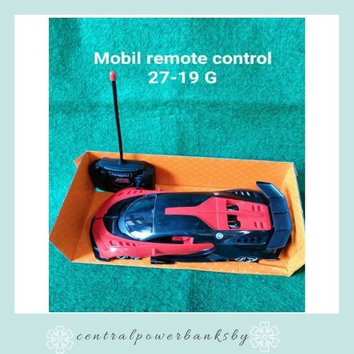 MAINAN ANAK MOBIL REMOTE CONTROL 27-19G BLACK RED