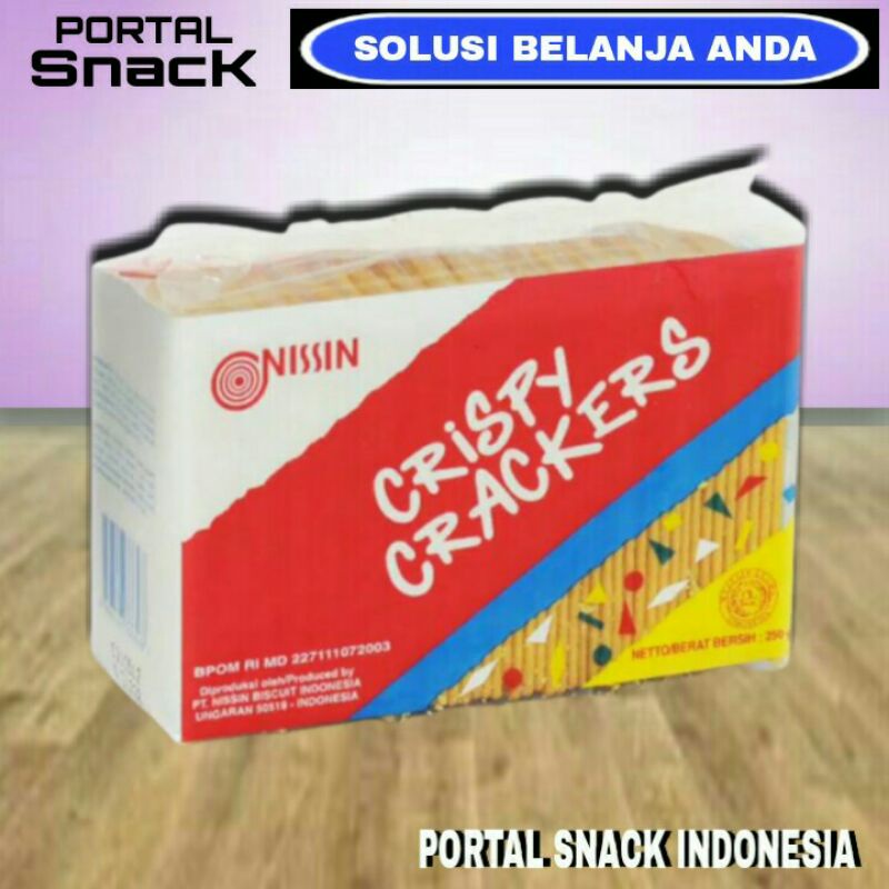 

NISSIN Crispy Creakers 250gr