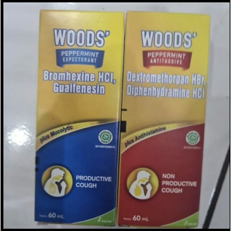 Obat batuk woods 60 ml