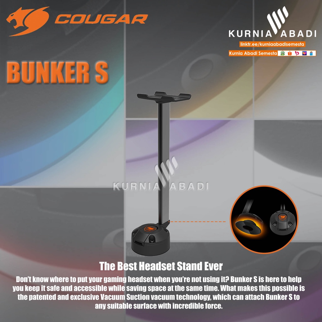 COUGAR GAMING BUNKER Stand XXN-HS1  The Best Headset Stand Ever