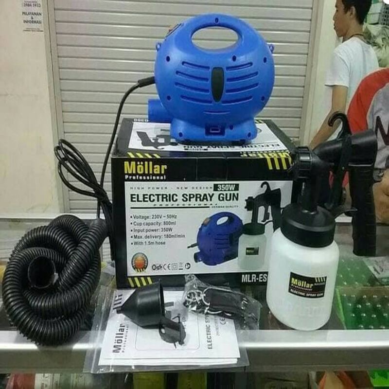 SPRAY GUN SET MOLLAR ELEKTRIK