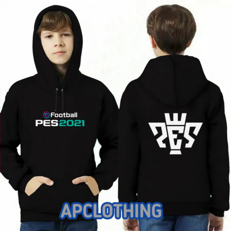 SWEATER HOODIE ANAK PES EFOOTBALL GAME PES2021