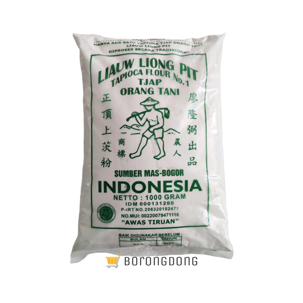 

Sagu Tani / Tepung Tapioka Liauw Liong Pit 1 Kg